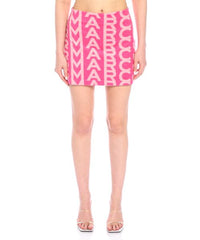 Jupe courte Monogram - Light Pink & Pink