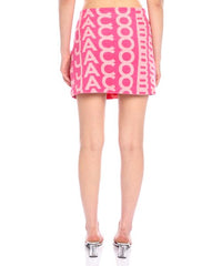 Jupe courte Monogram - Light Pink & Pink