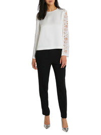 Long-sleeved blouse - Off-white