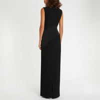 Sleeveless dress - Black