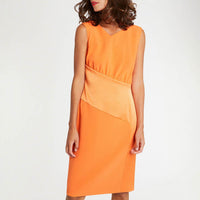 Ceremonial maxi dress - Orange