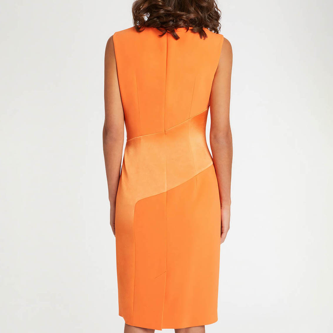 Ceremonial maxi dress - Orange