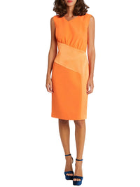 Ceremonial maxi dress - Orange