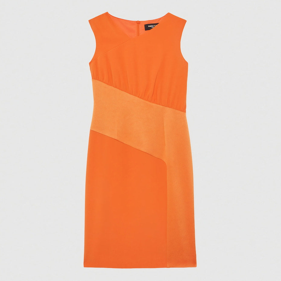 Ceremonial maxi dress - Orange