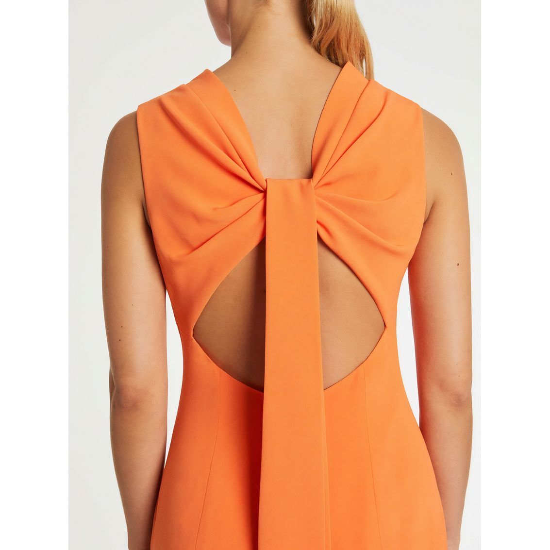 Ceremonial maxi dress - Orange