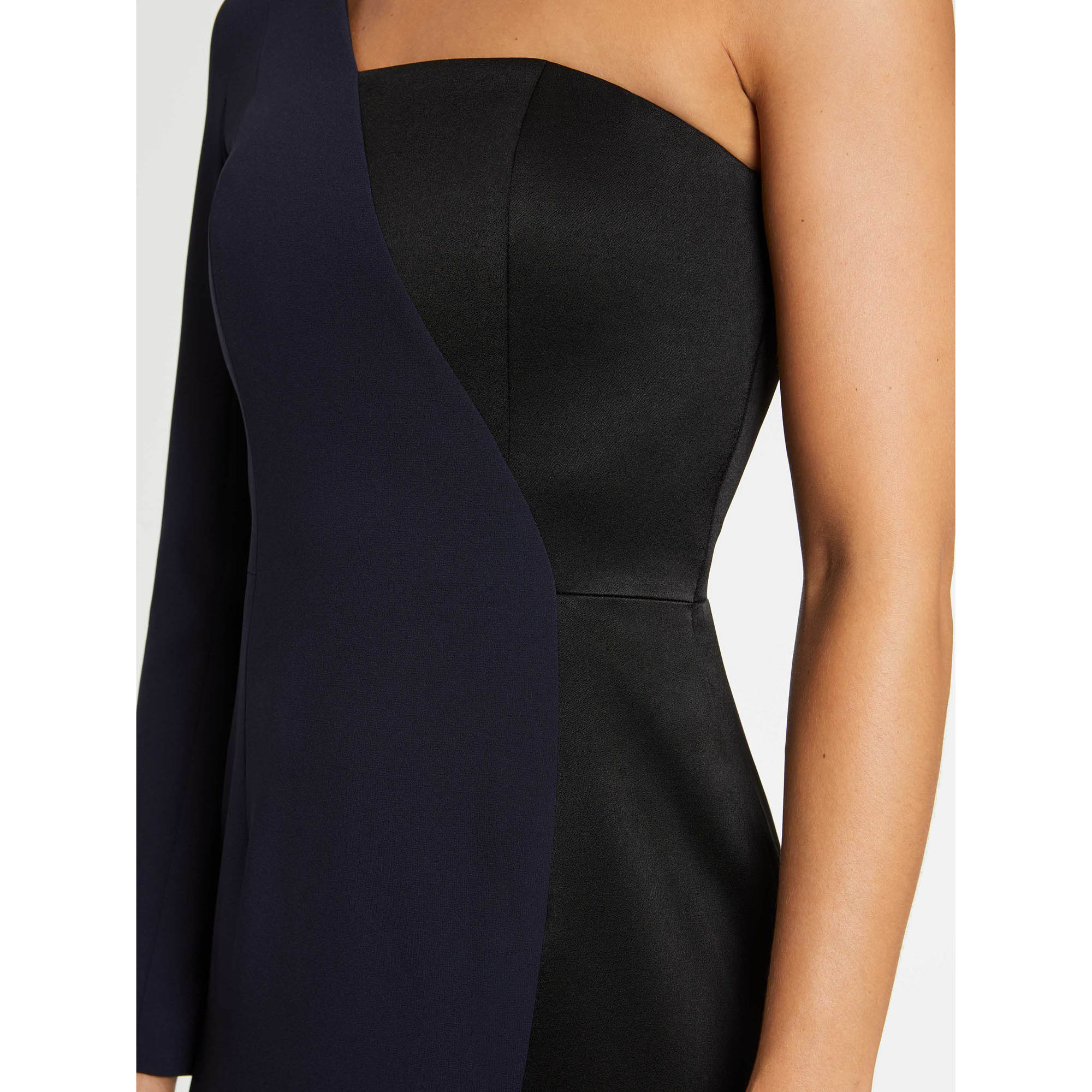 MARINE / NOIR ROBE LONGUE
