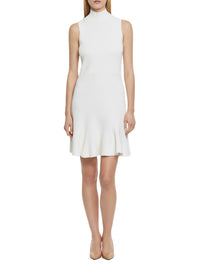 BLANC CASSE ROBE MAILLE