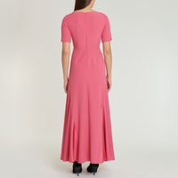 PINK ROBE LONGUE MC