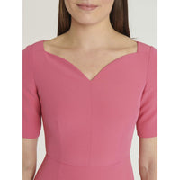 PINK ROBE LONGUE MC