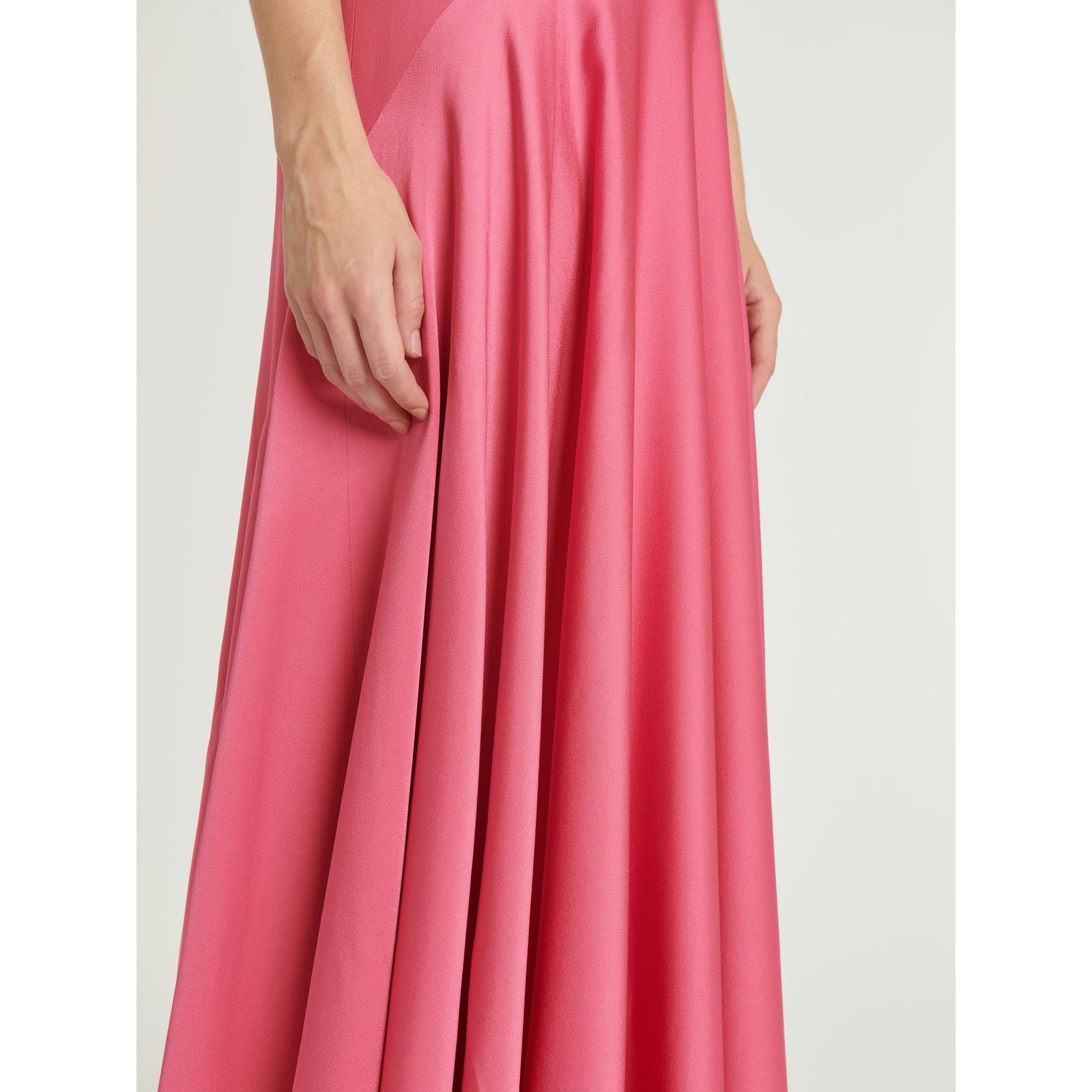 PINK ROBE LONGUE MC