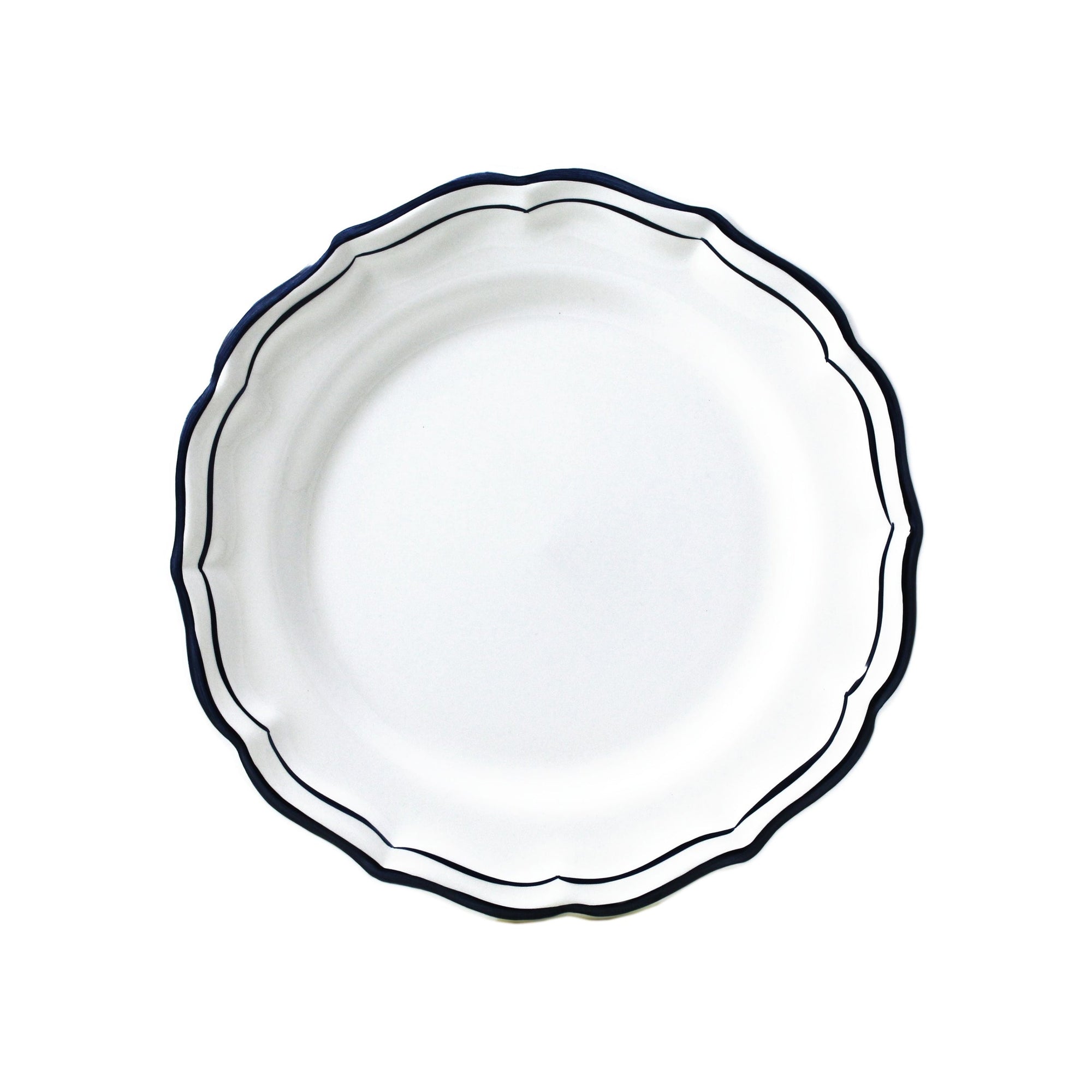 Set de 4 Assiettes à dessert Filet - Indigo