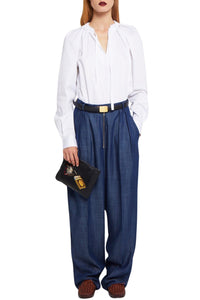 Pantalon Iza taille haute - Navy