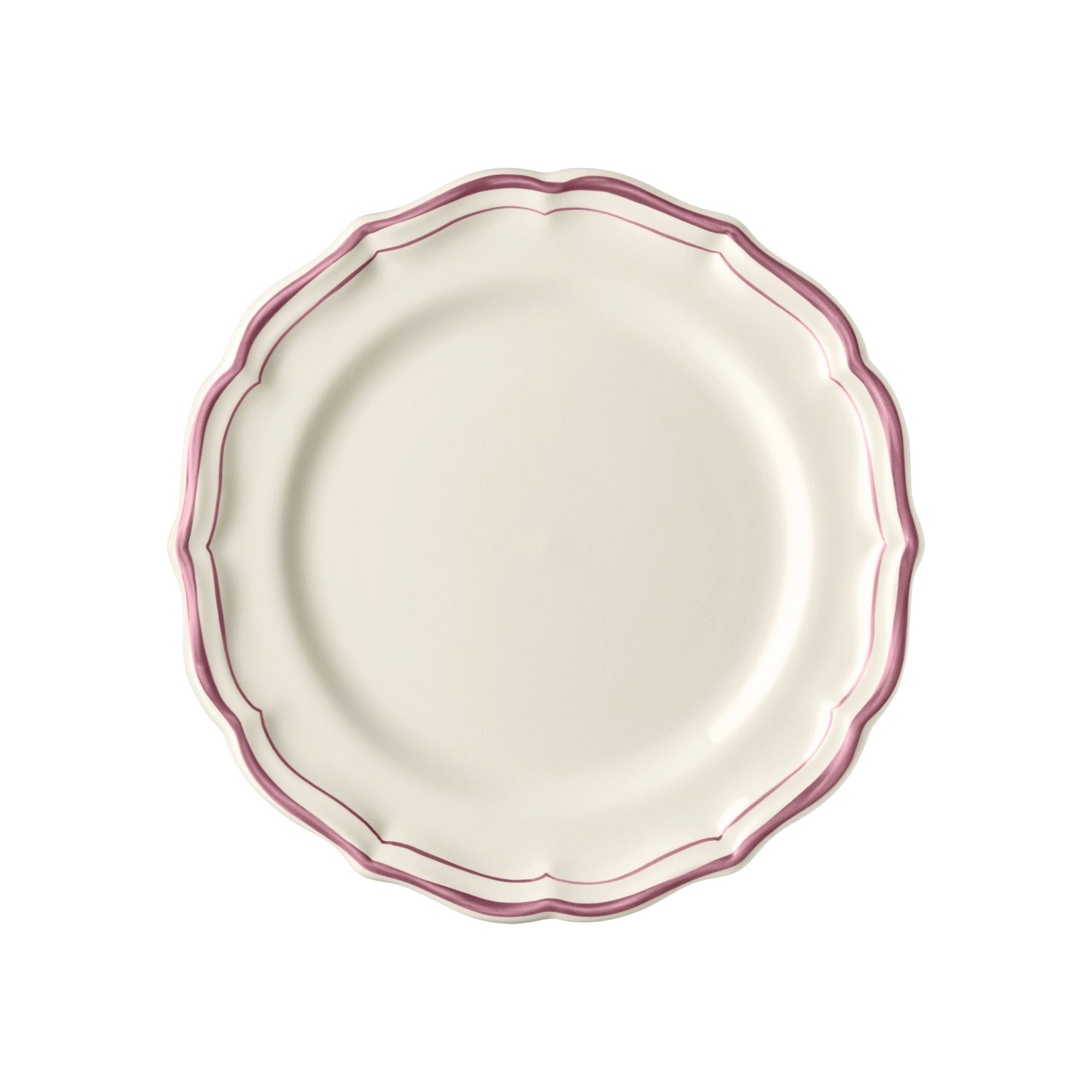 Set de 4 Assiettes à dessert Filet - Pivoine