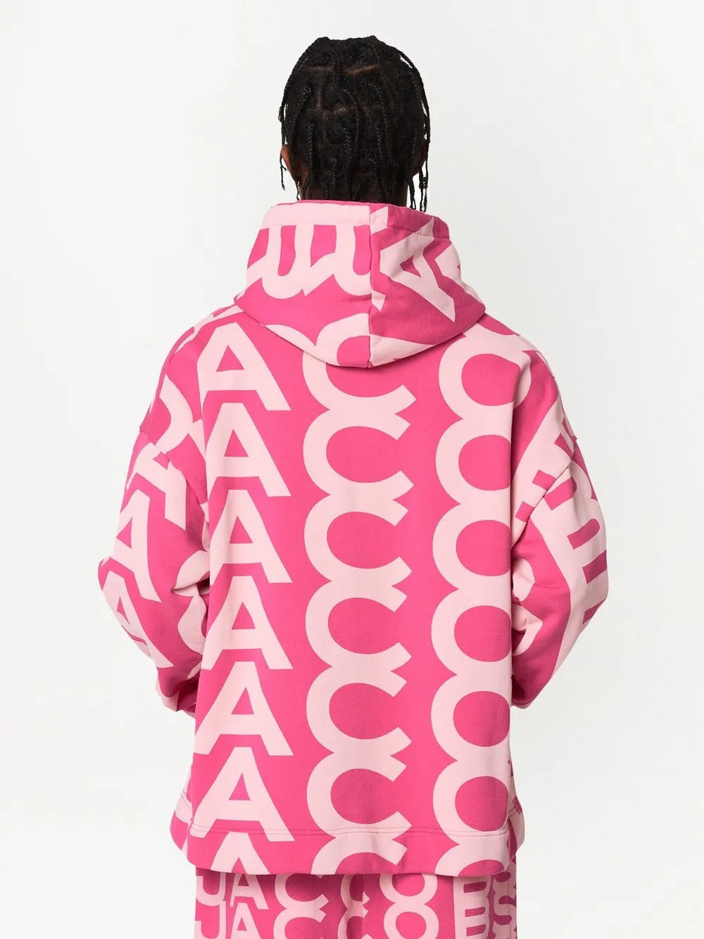 Sweat à capuche Monogram - Light Pink & Pink