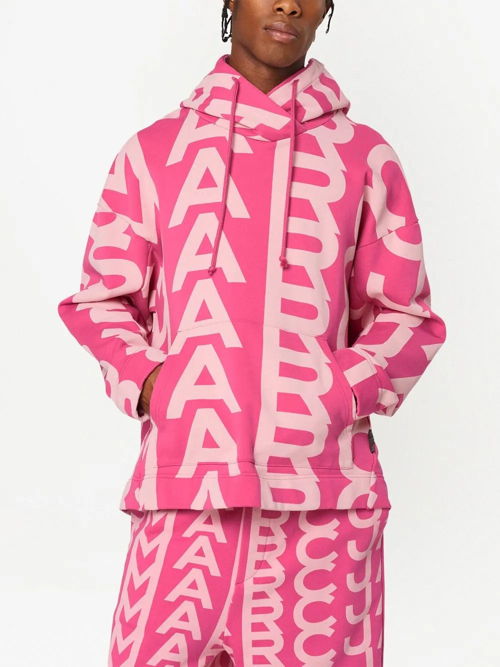 Sweat à capuche Monogram - Light Pink & Pink