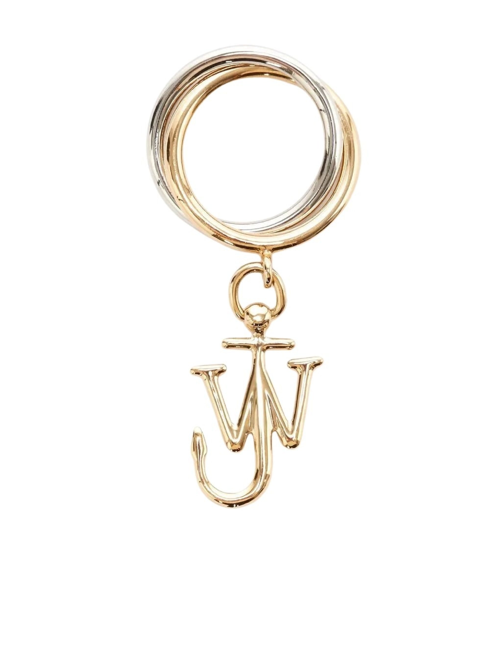 Anneau D'Ancrage À Boucles Multiples - Gold/Silver Tone