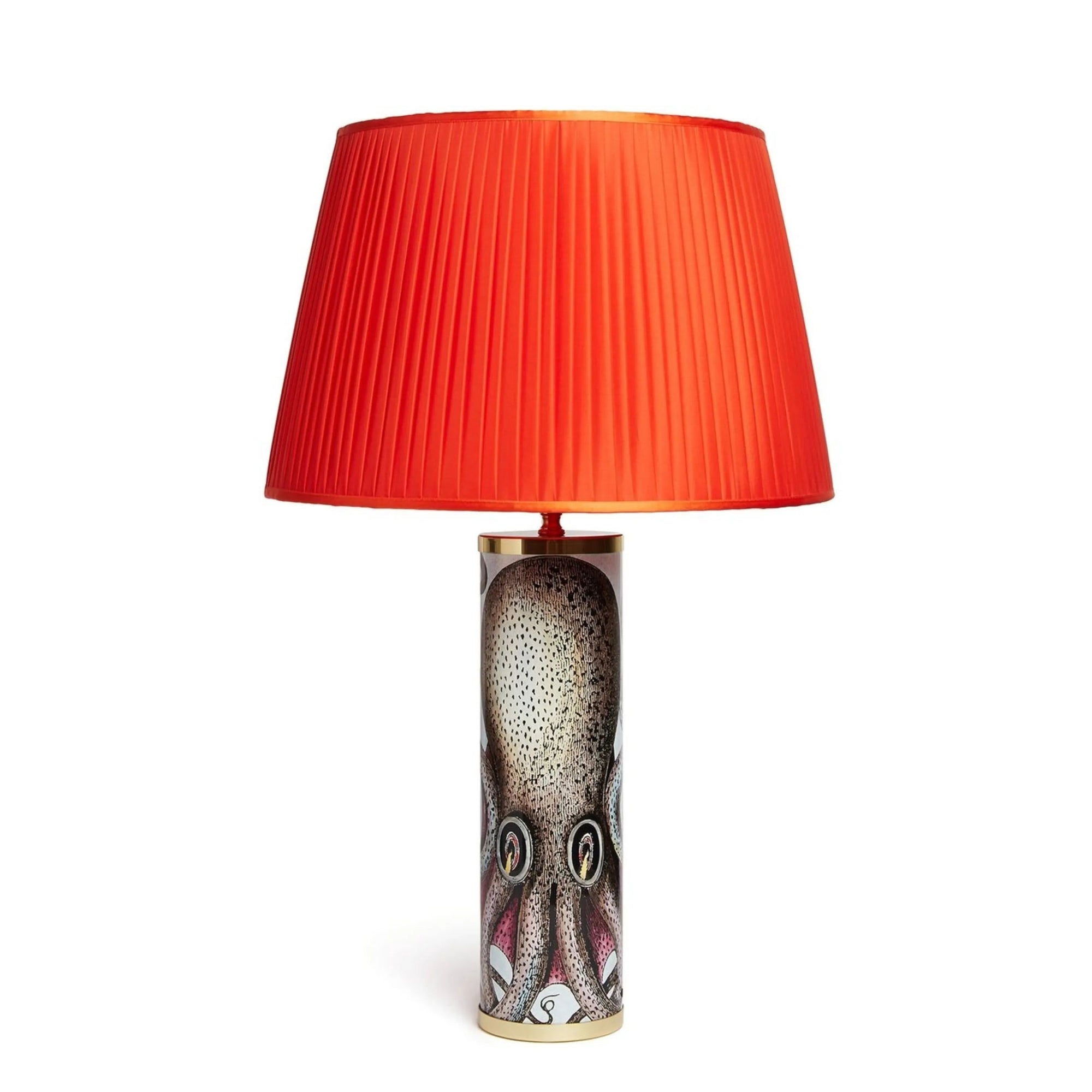 Cone-shaped pleated shade - Red