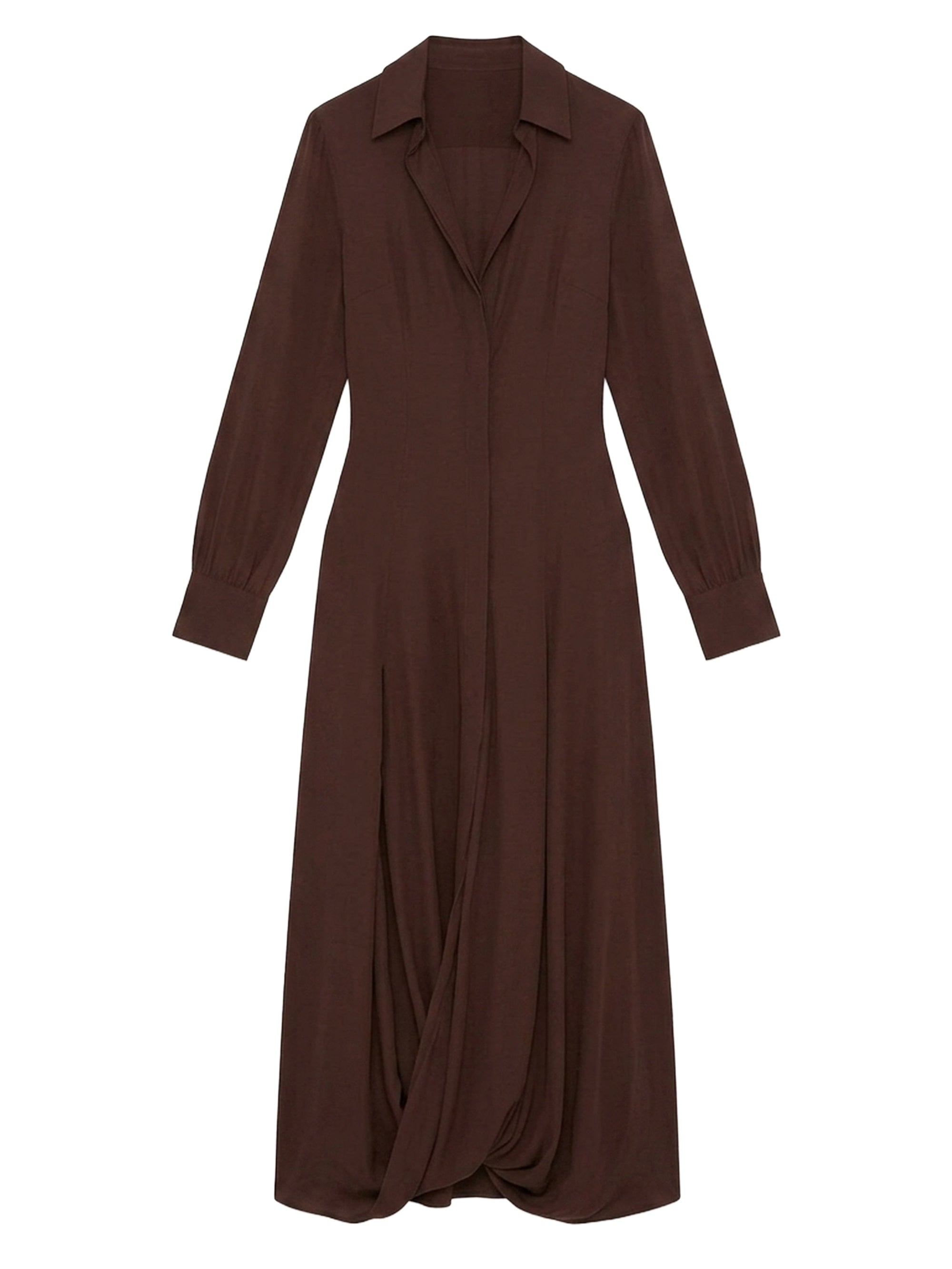 Robe Afa - Dark Brown