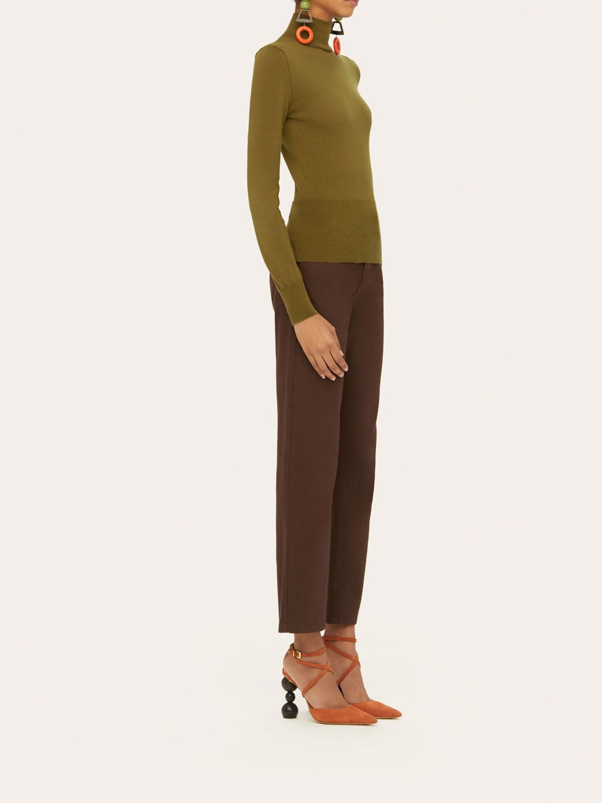 Pull Baya en maille - Khaki