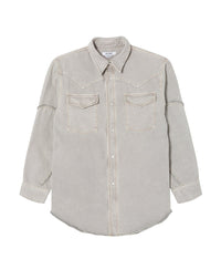 Oversized shirt - Greyish
