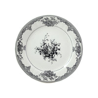 Set de 4 Assiettes à dessert Les Dépareillées Fleurs - Vert