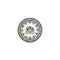 Set de 4 Assiettes mignardises Blason Les Dépareillées Crown - Vert
