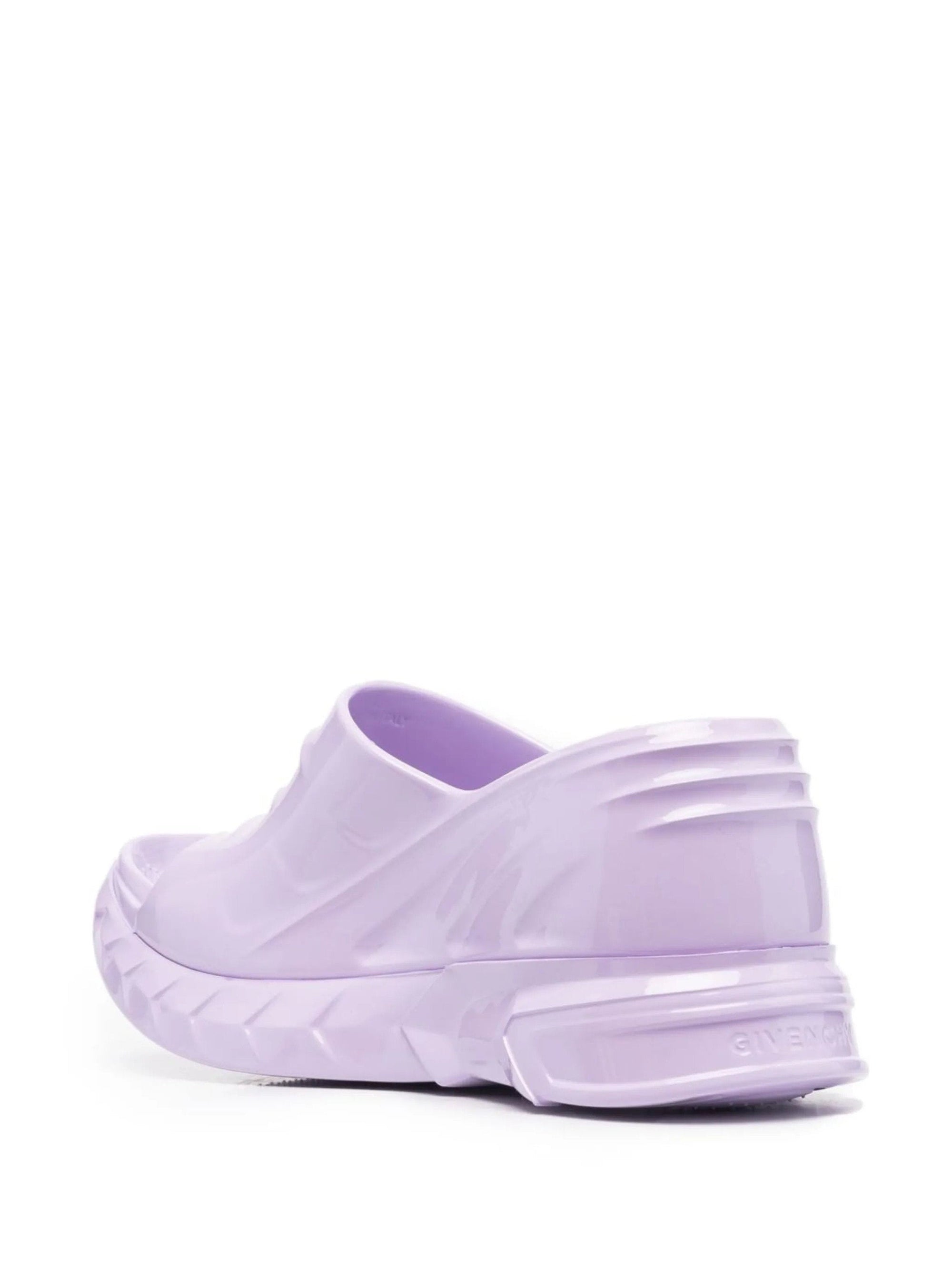 MARSHMALLOW SLIDER WEDGE SANDALS