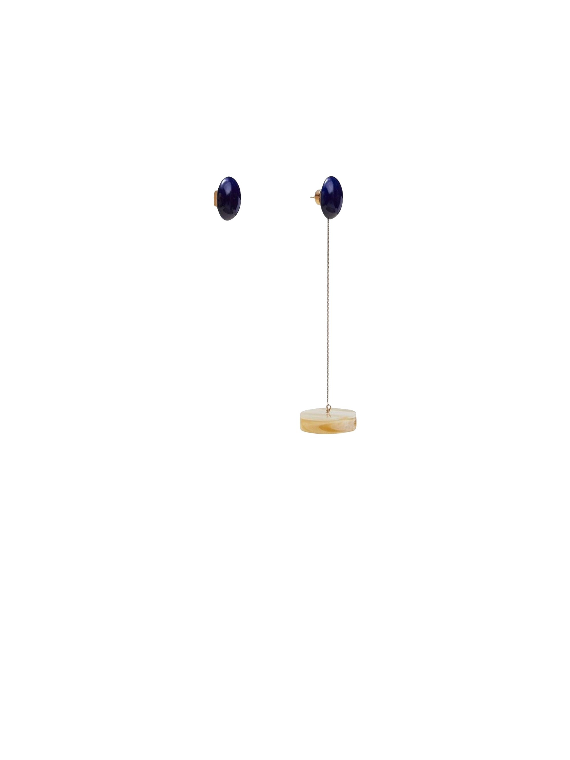 Boucles d'oreilles Oulaia - Multi Beige