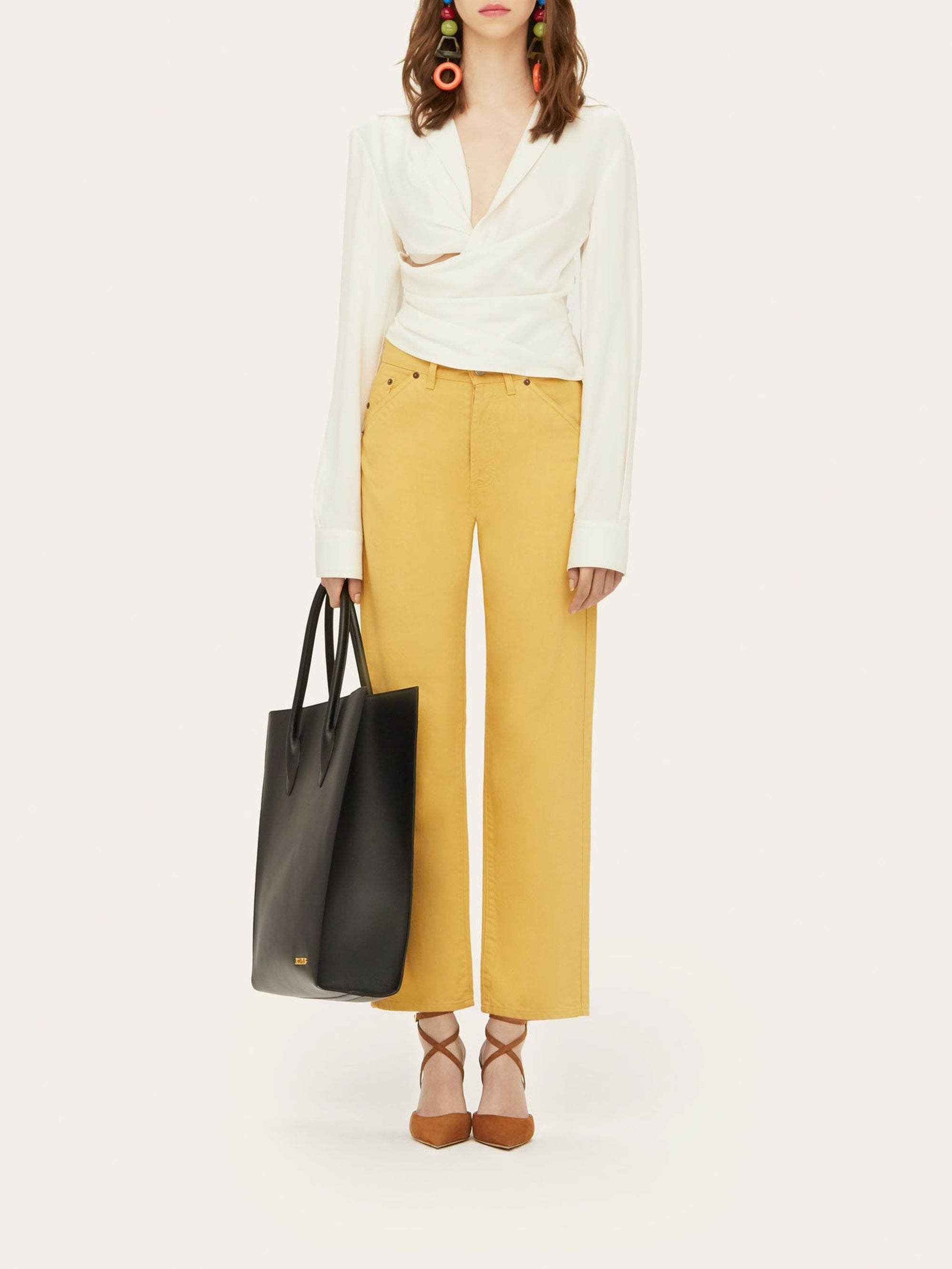 Chemise Ourika froncée - Off White
