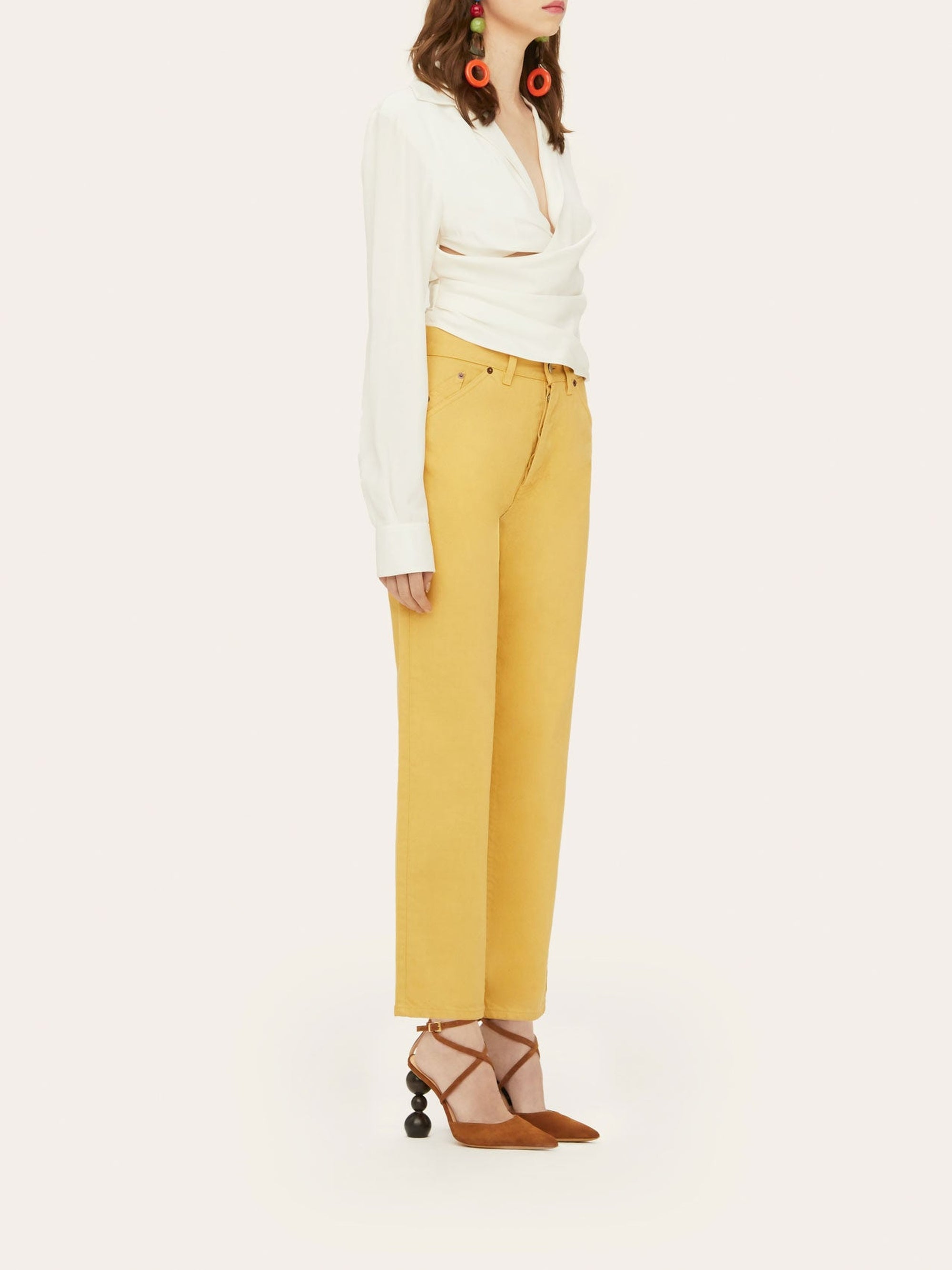 Chemise Ourika froncée - Off White