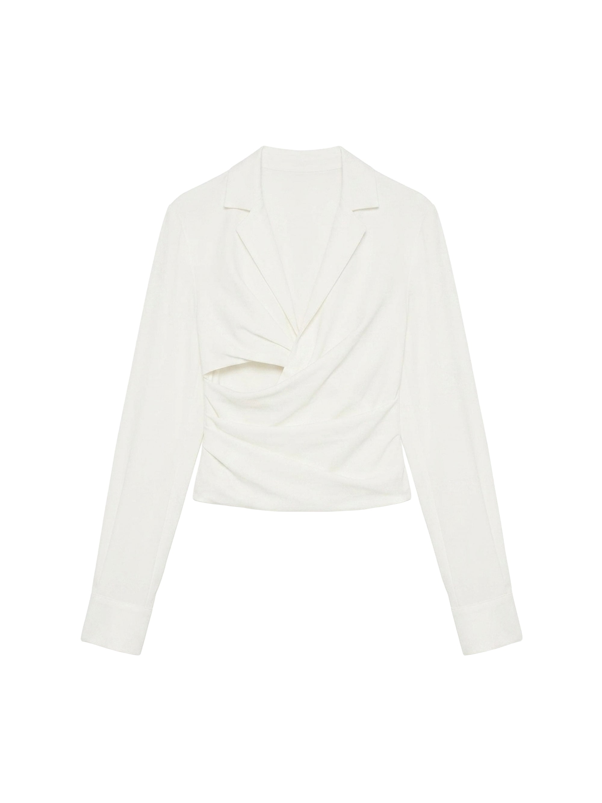 Chemise Ourika froncée - Off White