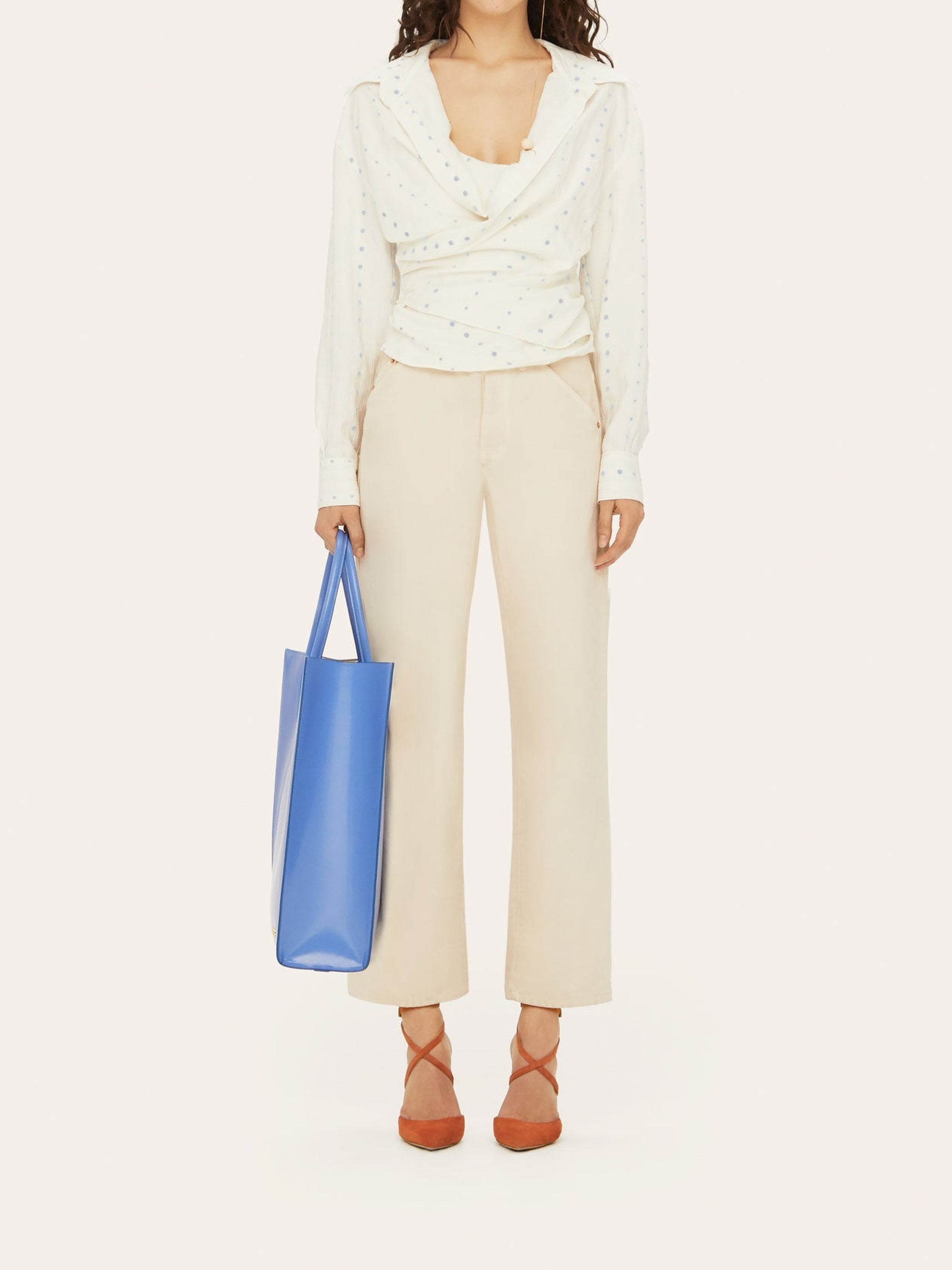Chemise Ourika froncée - Blue