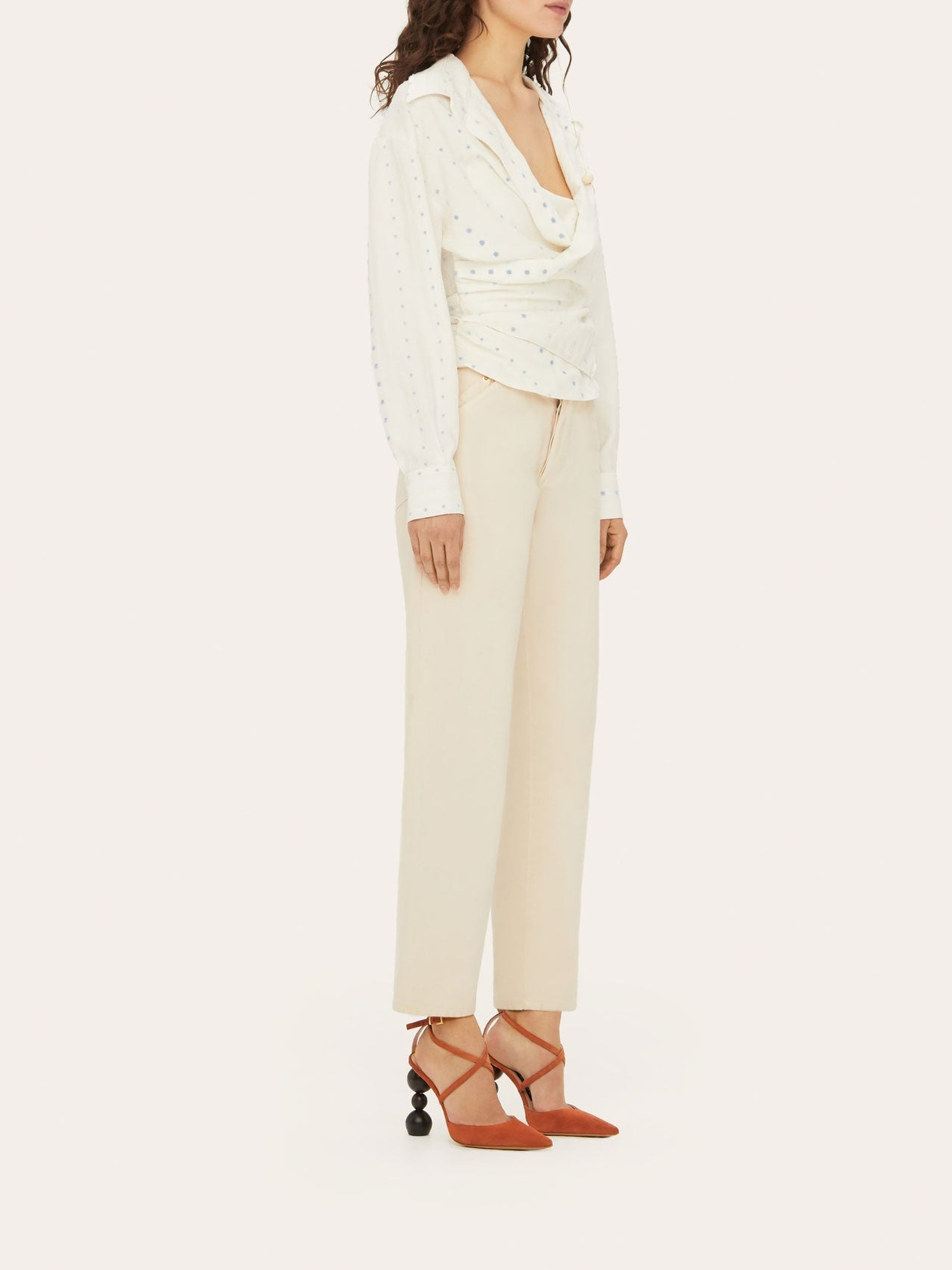 Chemise Ourika froncée - Blue
