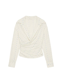 Chemise Ourika froncée - Blue
