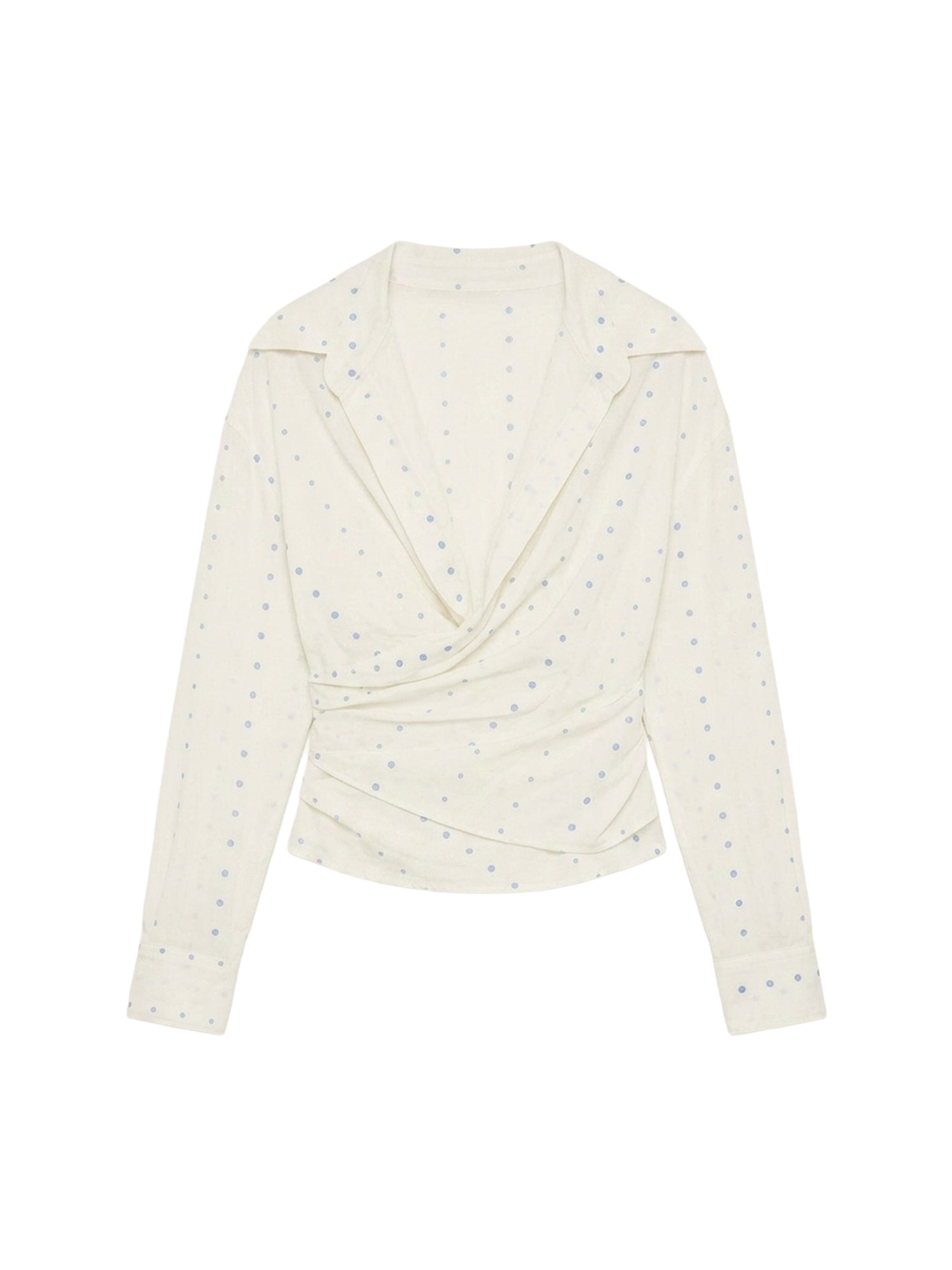 Chemise Ourika froncée - Blue