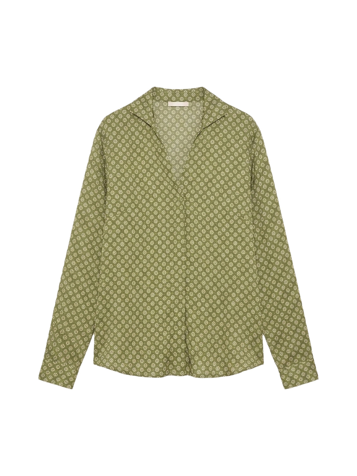 90€ / 1 sold //1 QTY / ST100%   Chemise Lallah à imprimé - Green