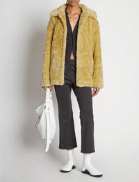 Veste en fausses fourrure - Sand