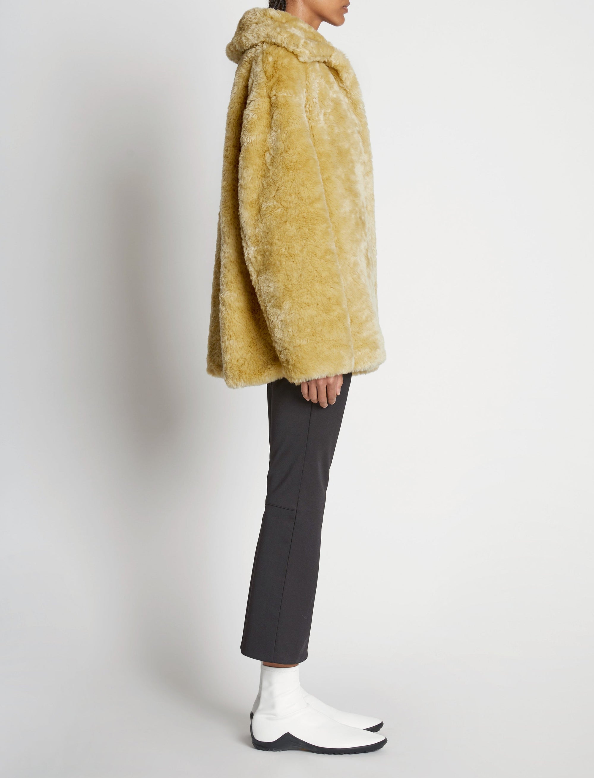Veste en fausses fourrure - Sand