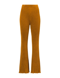 Pantalon en velours côtelé - Ochre