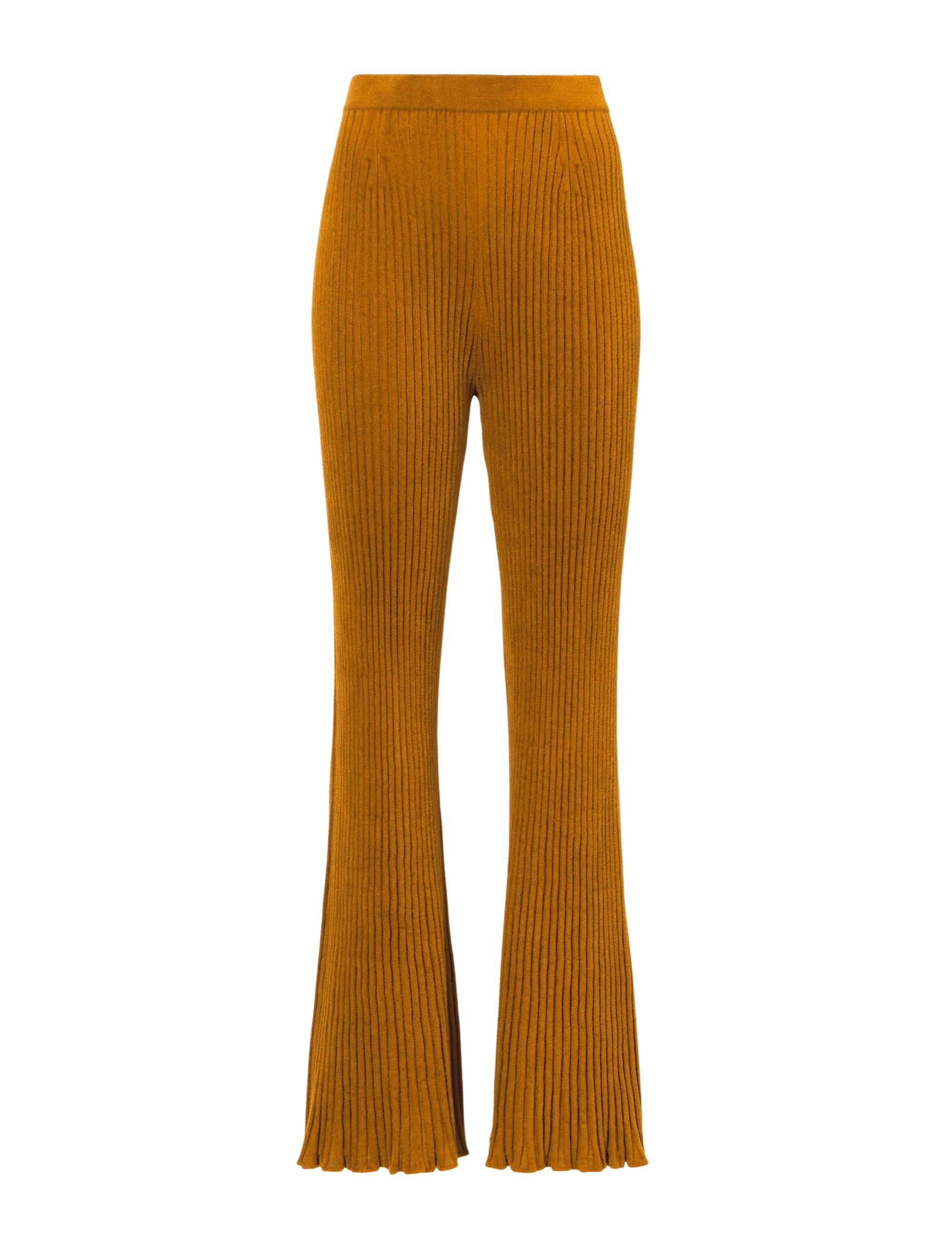 Pantalon en velours côtelé - Ochre