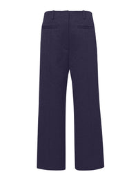Pantalon en jacquard de coton - Midnight