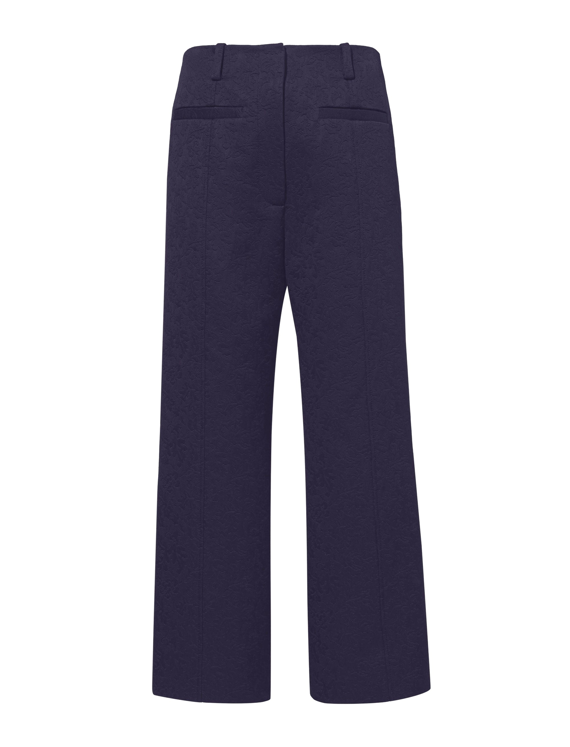 Pantalon en jacquard de coton - Midnight
