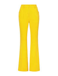 Pantalon en crêpe bi-stretch - Lemon