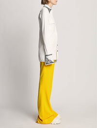 Pantalon en crêpe bi-stretch - Lemon