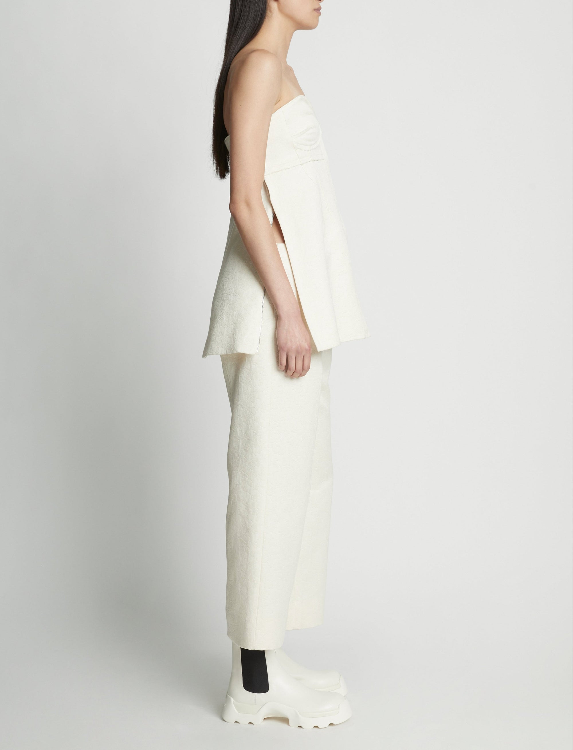 Pantalon en jacquard de coton - Canvas