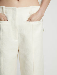 Pantalon en jacquard de coton - Canvas