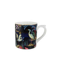Black background mug Le Jardin du Palais - Multicoloured