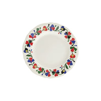 Set de 4 Assiettes canapés Chance Folle - Rouge