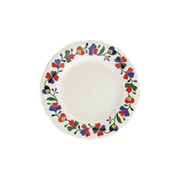 Set de 4 Assiettes canapés Chance Folle - Rouge