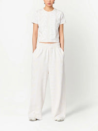 Pantalon de survêtement Monogram - Eggshell & Optic White